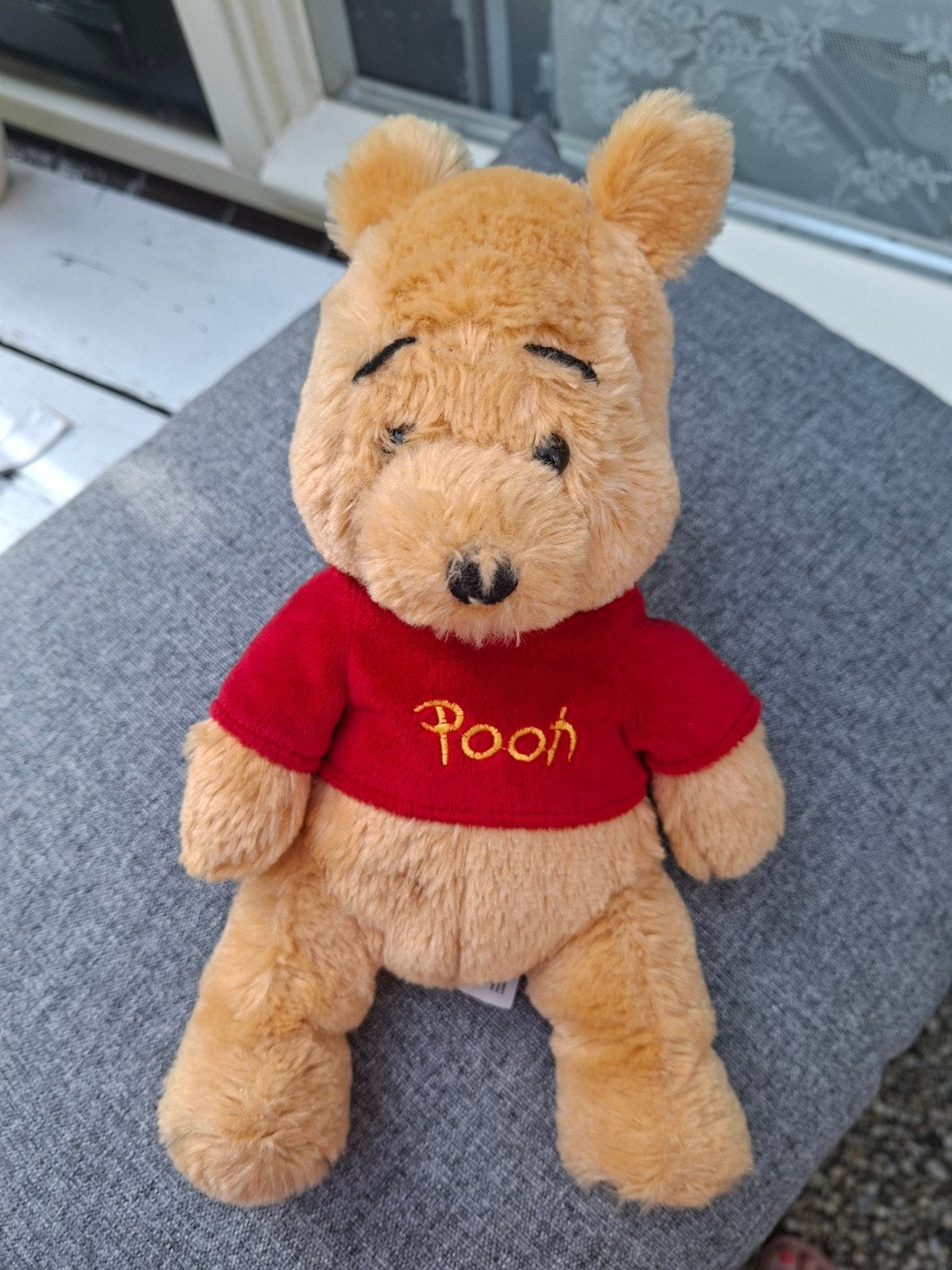 Winnie de Poeh knuffel - Disney Store - 25cm, Disney, Geel, Beer, Ophalen of Verzenden