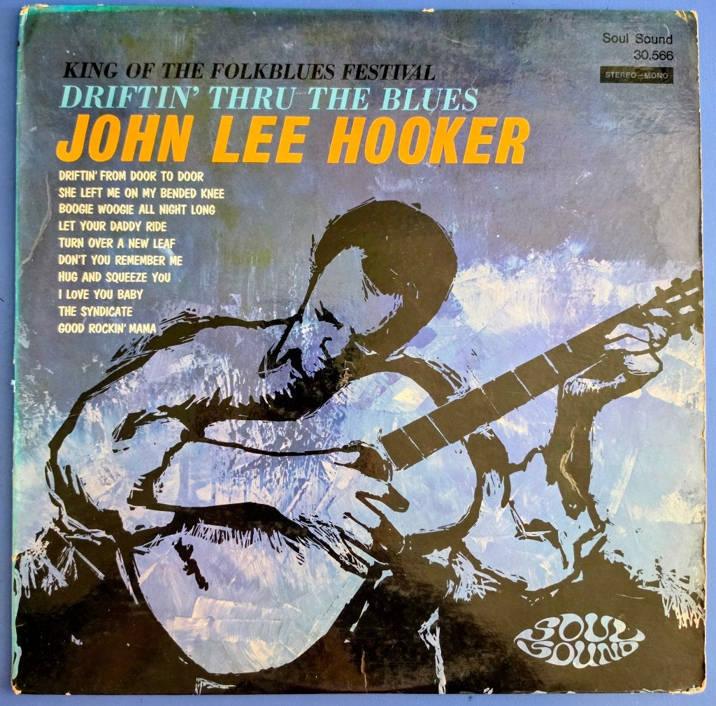 John Lee Hooker, Cd's en Dvd's, Vinyl | Jazz en Blues, Ophalen of Verzenden, Gebruikt, Blues, LP