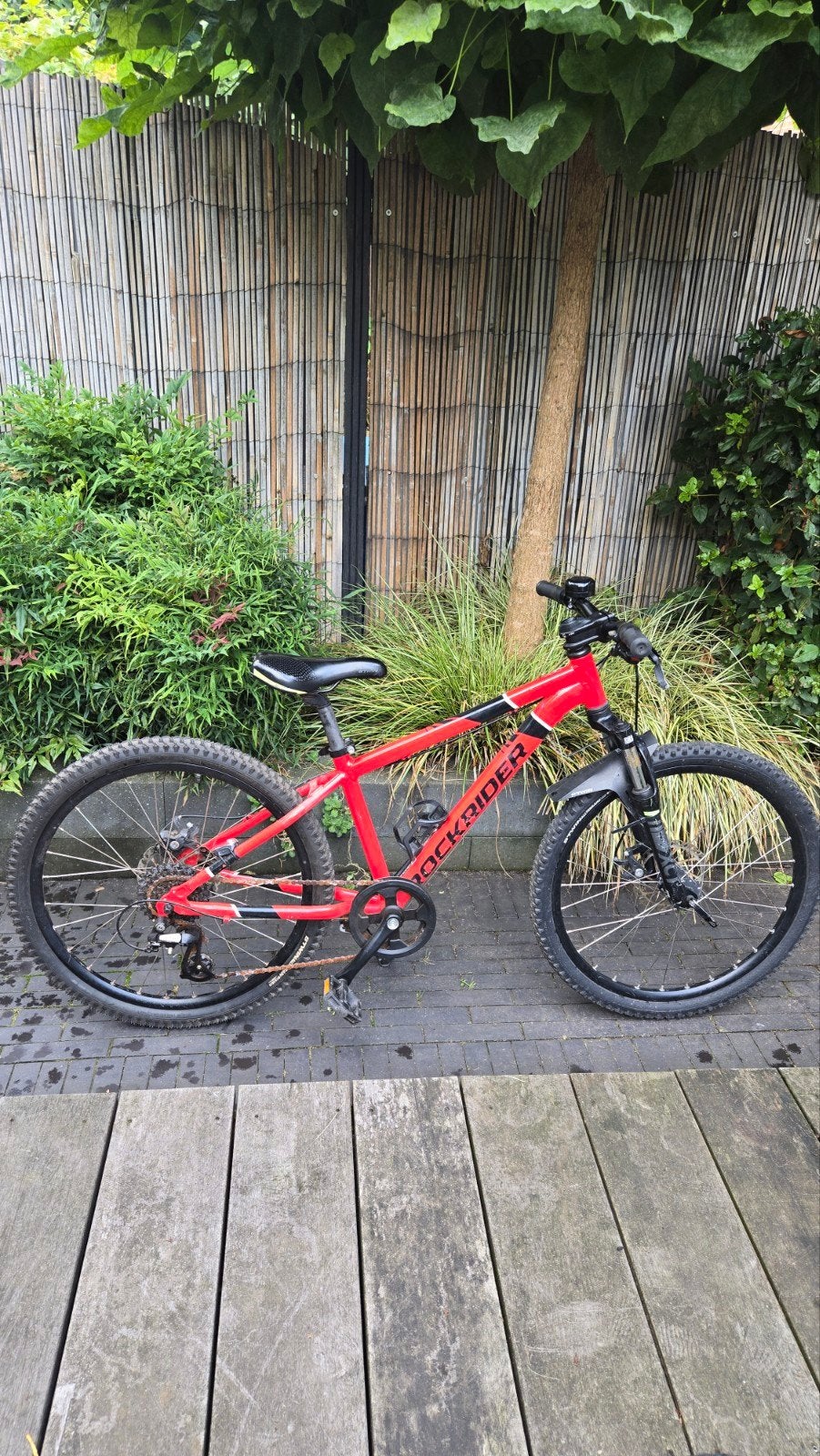 24 inch mountainbike, Gebruikt, Schijfrem, Ophalen, Overige merken