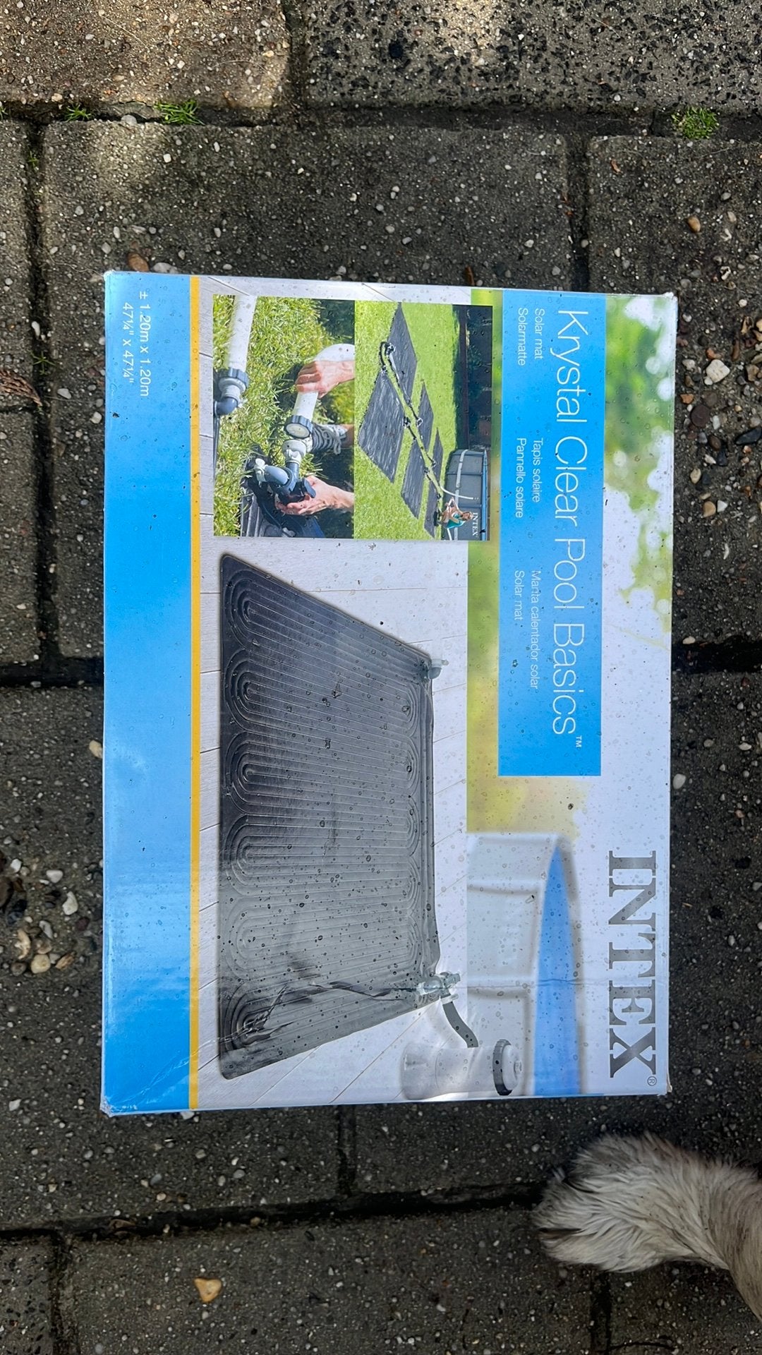 Solar mat intex 2 stuks, Ophalen, Nieuw
