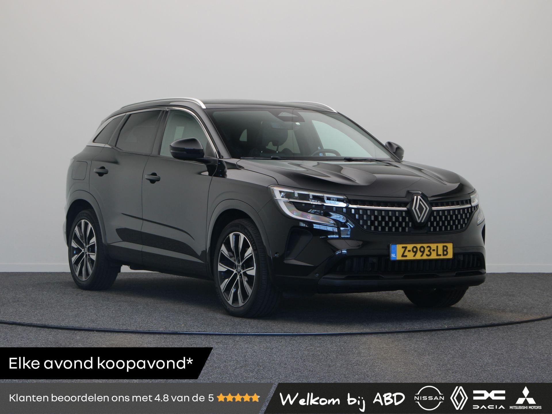 Renault Austral 160pk mild hybrid Techno | Panorama dak | Cl, Auto diversen, Automaat, Renault Nederland N.V., Renault, Zwart