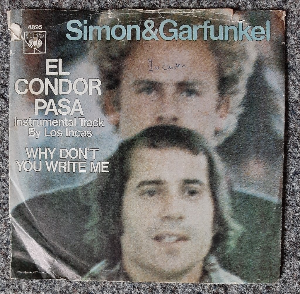 Simon And Garfunkel – El Condor Pasa, Ophalen of Verzenden, Gebruikt, Pop