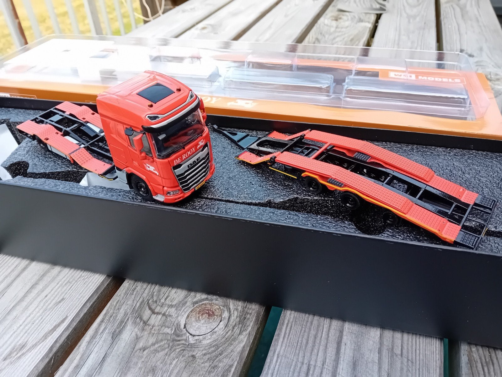 WSI #01-4197 De Rooy  DAF XG Trucktransporter, Ophalen of Verzenden, Zo goed als nieuw, Bus of Vrachtwagen, Wsi