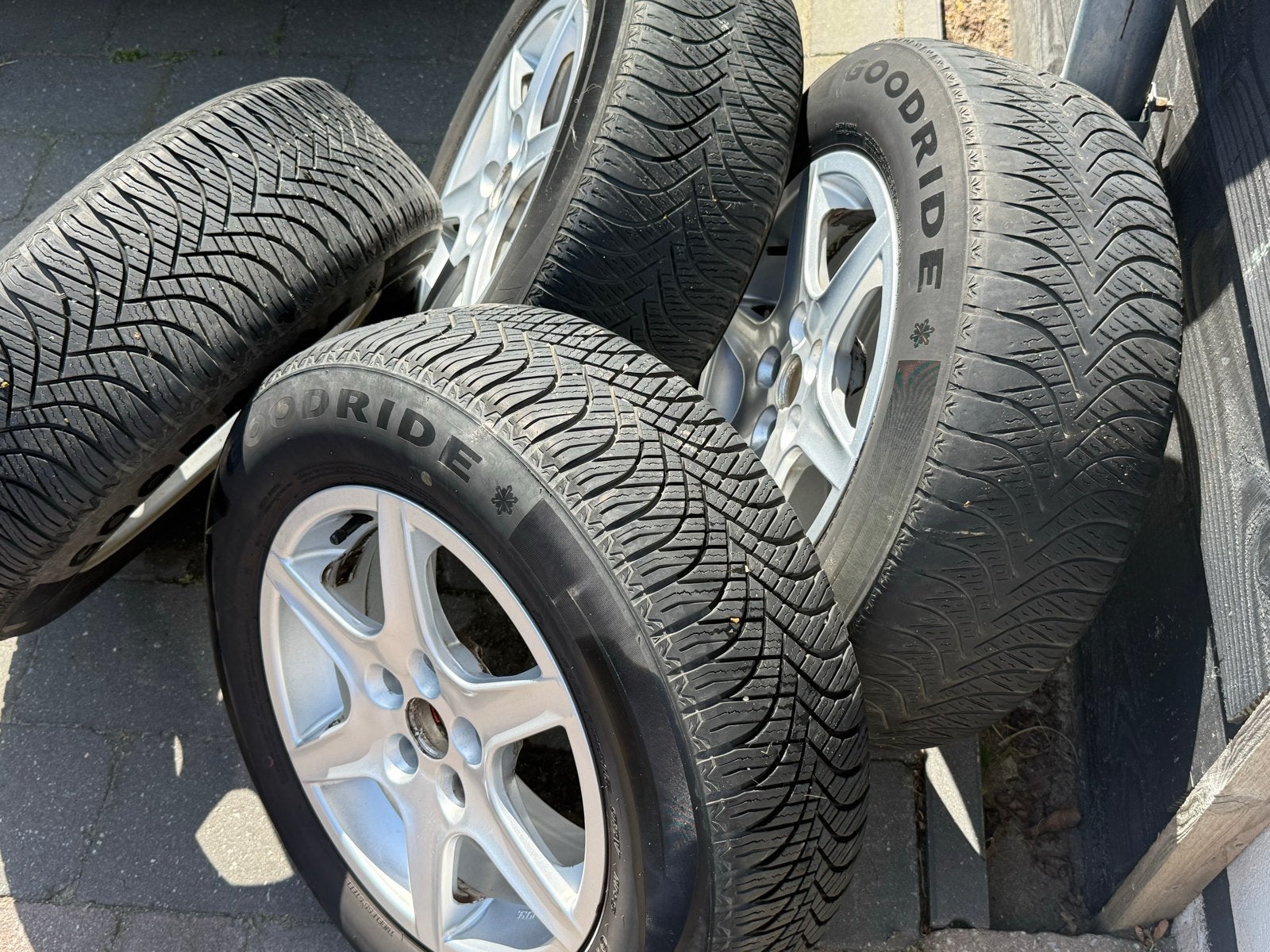 Goodride All Season banden met velgen voor Nissan Qashqai, Auto-onderdelen, Banden en Velgen, Ophalen, 16 inch, Banden en Velgen