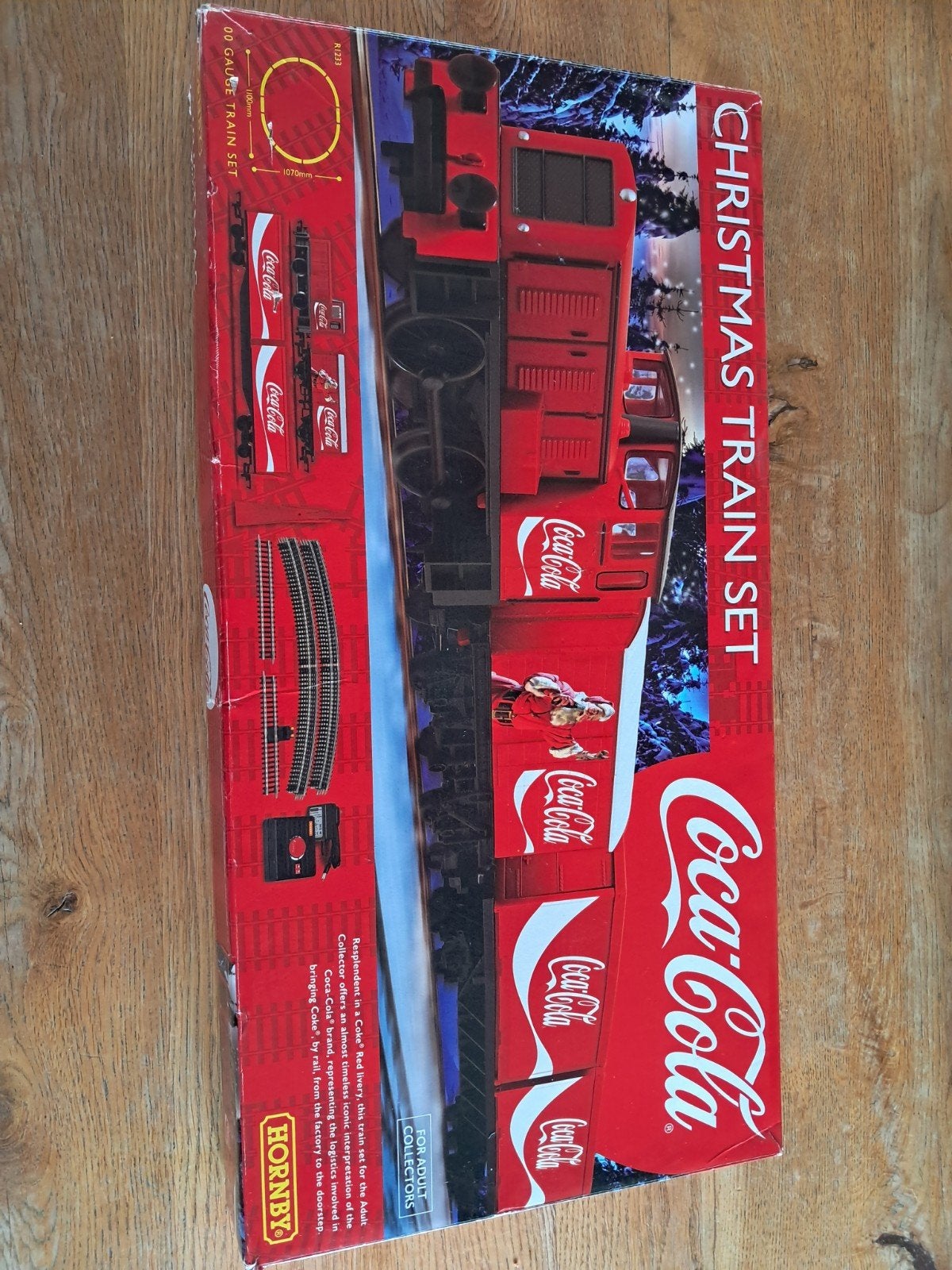 Hornby Coca-Cola Kerst Treinset - Zo goed als nieuw, Ophalen, Zo goed als nieuw, Treinset