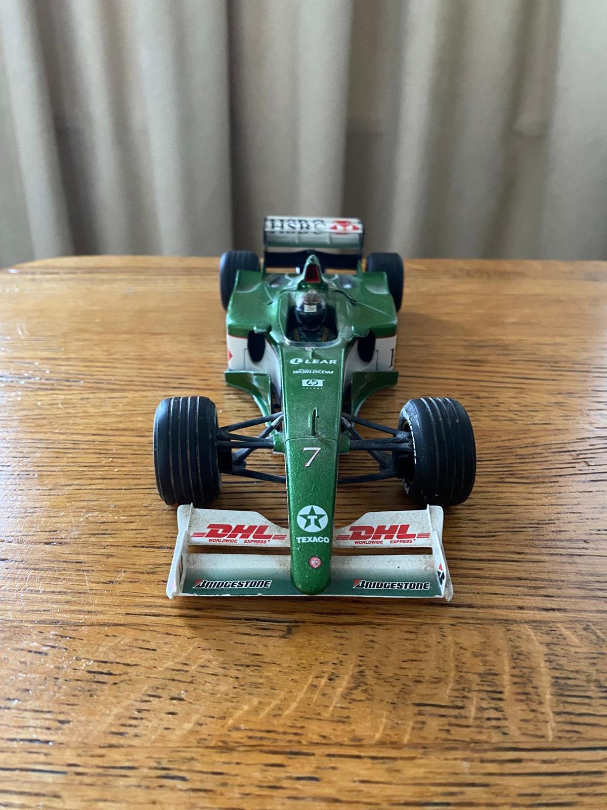 TE KOOP: EDDIE IRVINE HOTWHEELS, Ophalen, Zo goed als nieuw, Hot Wheels