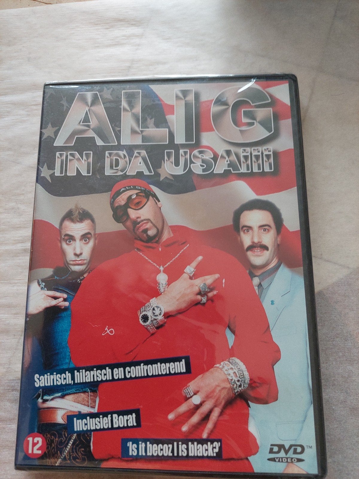 Ali G in Da USAiii - Satirische Komedie DVD, Nederlands, Ophalen of Verzenden, Vanaf 12 jaar, Inclusief doosje