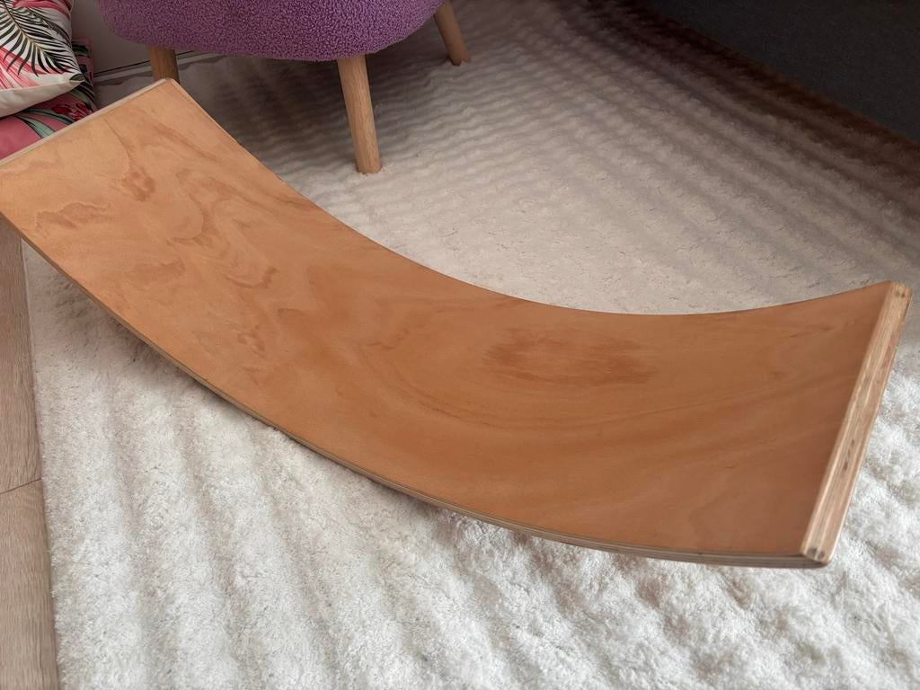 Wobbel plank / balance bord, Kinderen en Baby's, Speelgoed | Houten speelgoed, Ophalen of Verzenden, Zo goed als nieuw, Rij- of Hobbelspeelgoed