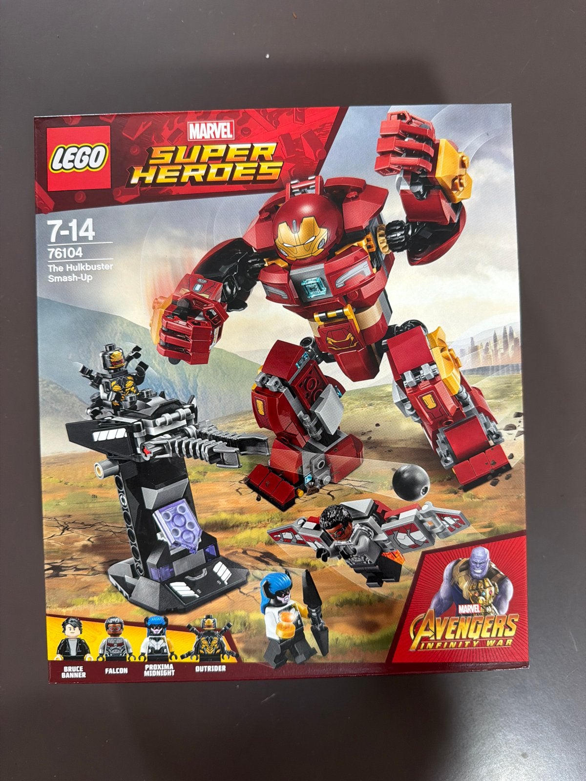Nieuw! Lego Marvel 76104 The Hulkbuster Smash-Up, Kinderen en Baby's, Speelgoed | Duplo en Lego, Marvel, Lego, Nieuw, Ophalen of Verzenden
