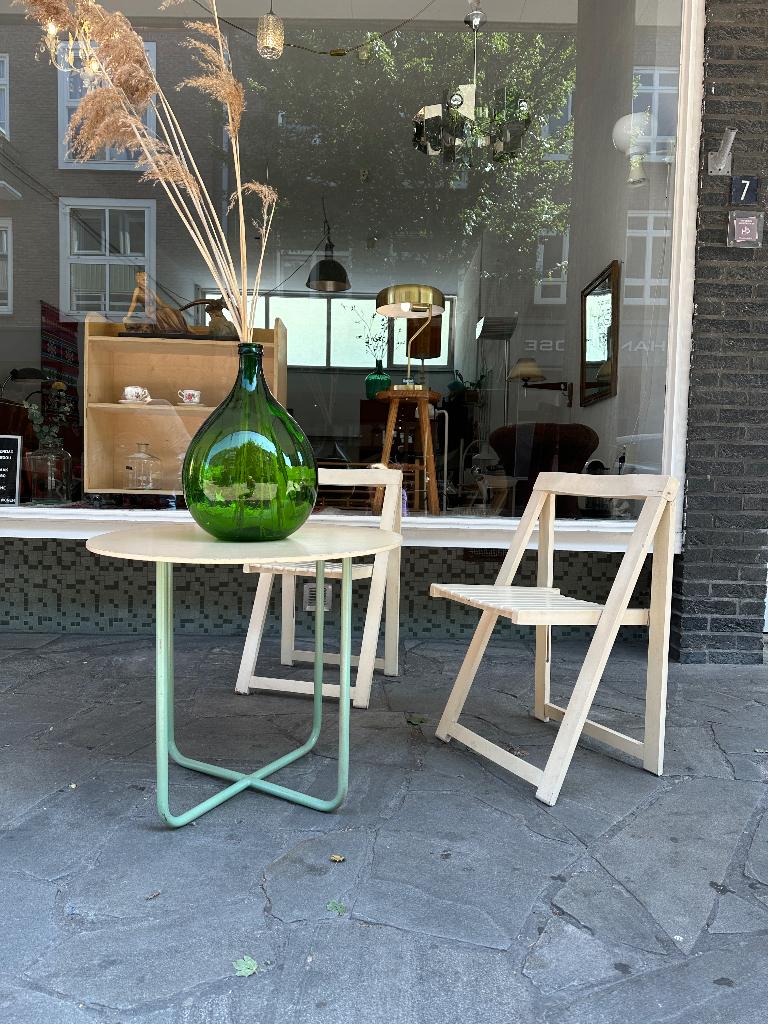 Vintage design bijzettafel, Ophalen