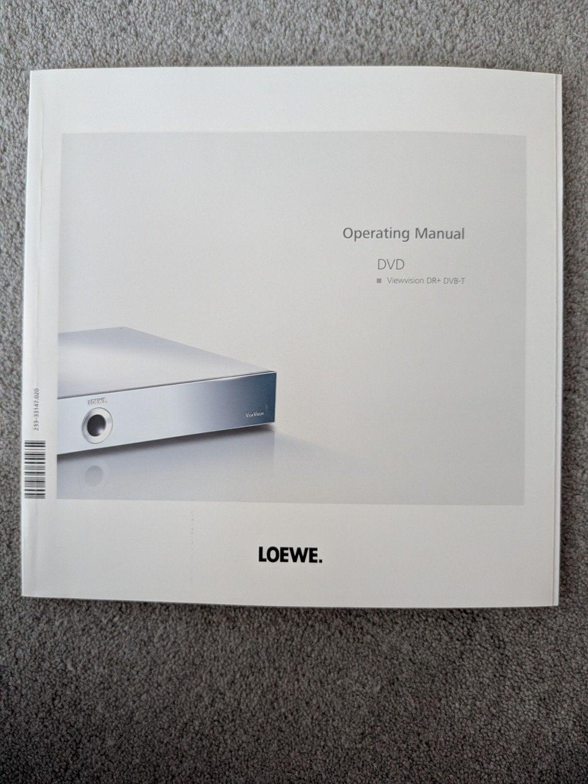 LOEWE DVD Viewvision DR +, Ophalen of Verzenden, Overige merken