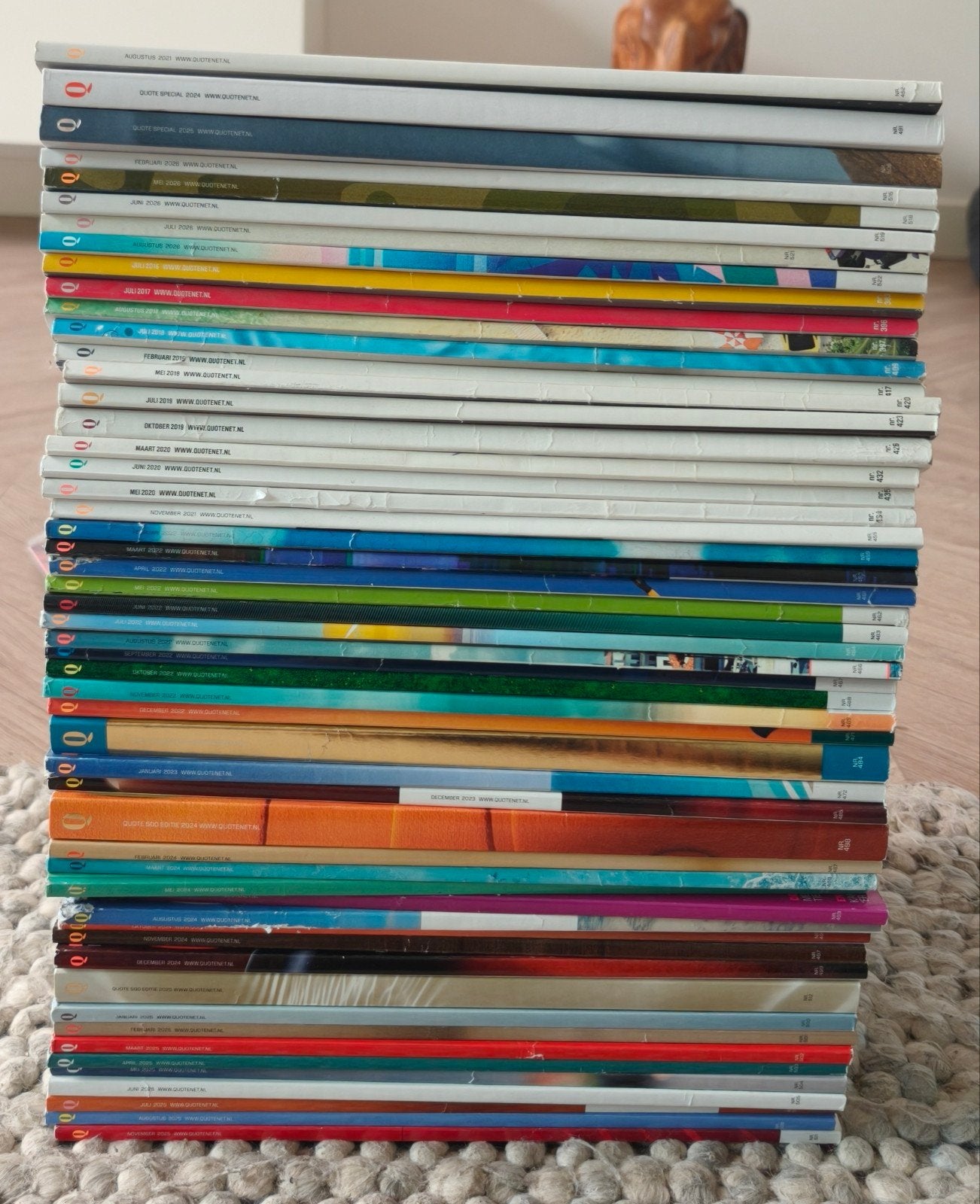 Grote collectie Quote magazines, Ophalen of Verzenden, Gelezen, Overige typen