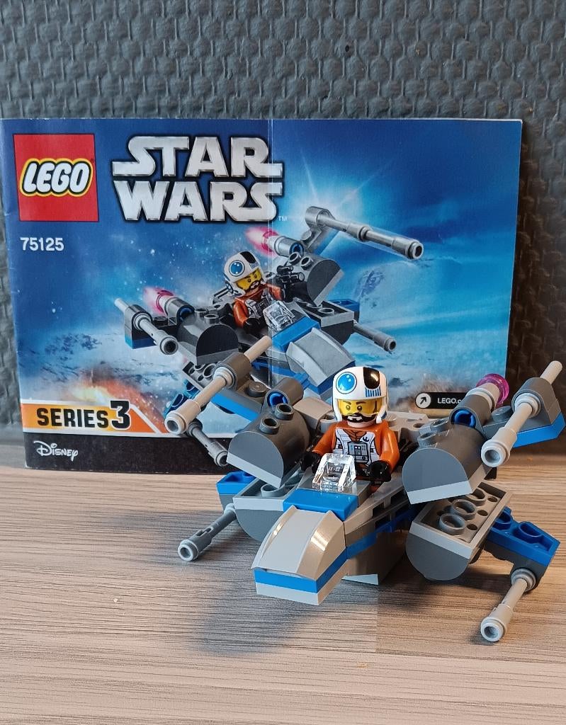 legostarwars x wing fighter 75125, Star Wars, Lego, Ophalen of Verzenden, Zo goed als nieuw