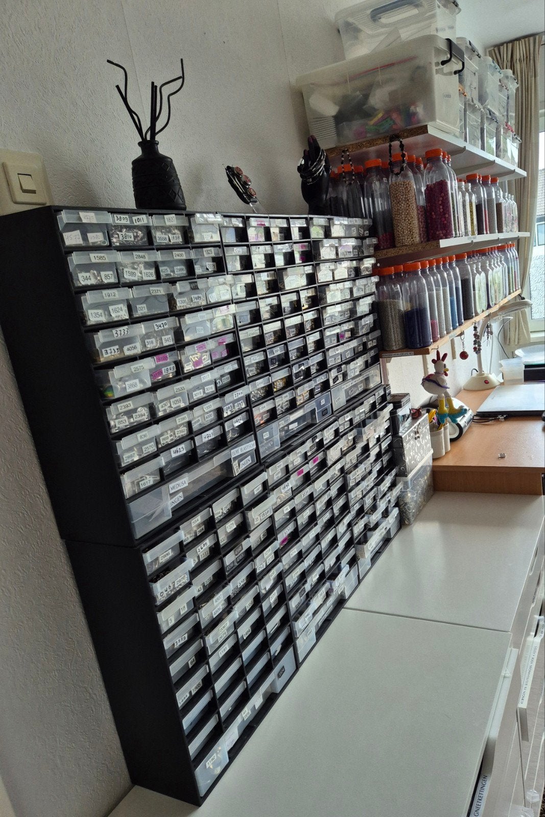complete inboedel internetwinkel KralenVaria, Ophalen, Nieuw, Kraal