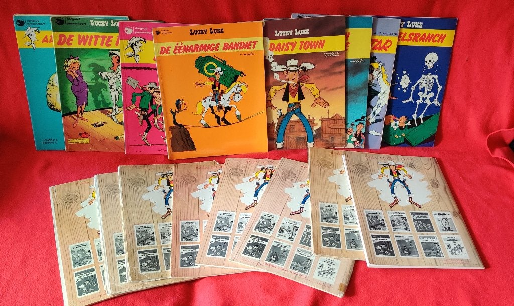 16x Lucky Luke Stripboeken – Incl oude Dupuis klassiekers!, Boeken, Stripboeken, Gelezen, Ophalen of Verzenden, Meerdere stripboeken