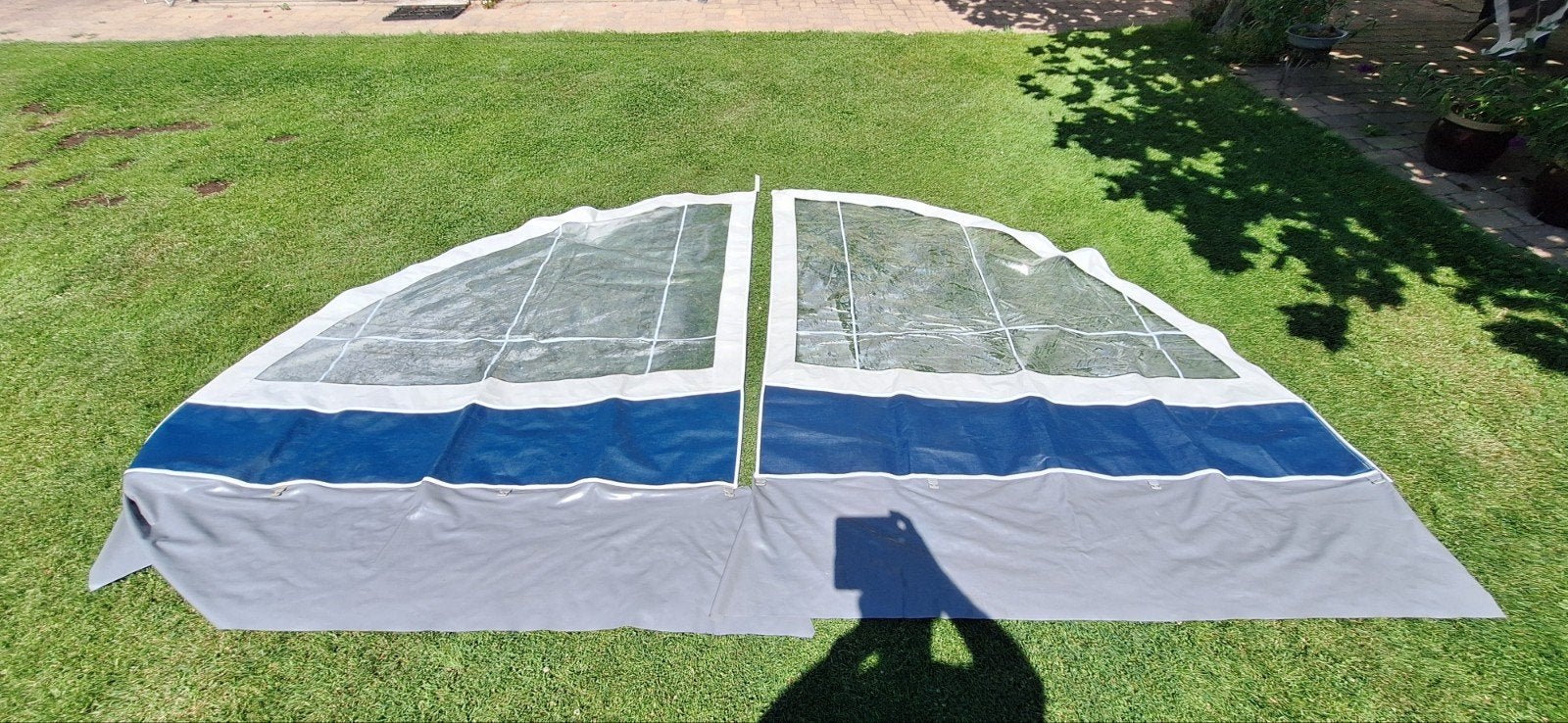 nieuwe zijstukken voor caravan luifel., Ophalen of Verzenden, Nieuw