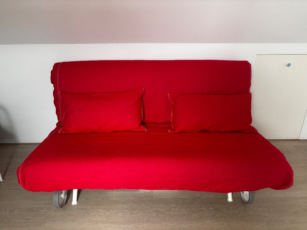 Slaapbank IKEA PS 2 persoons, Ophalen, Gebruikt, Tweepersoons, 200 cm
