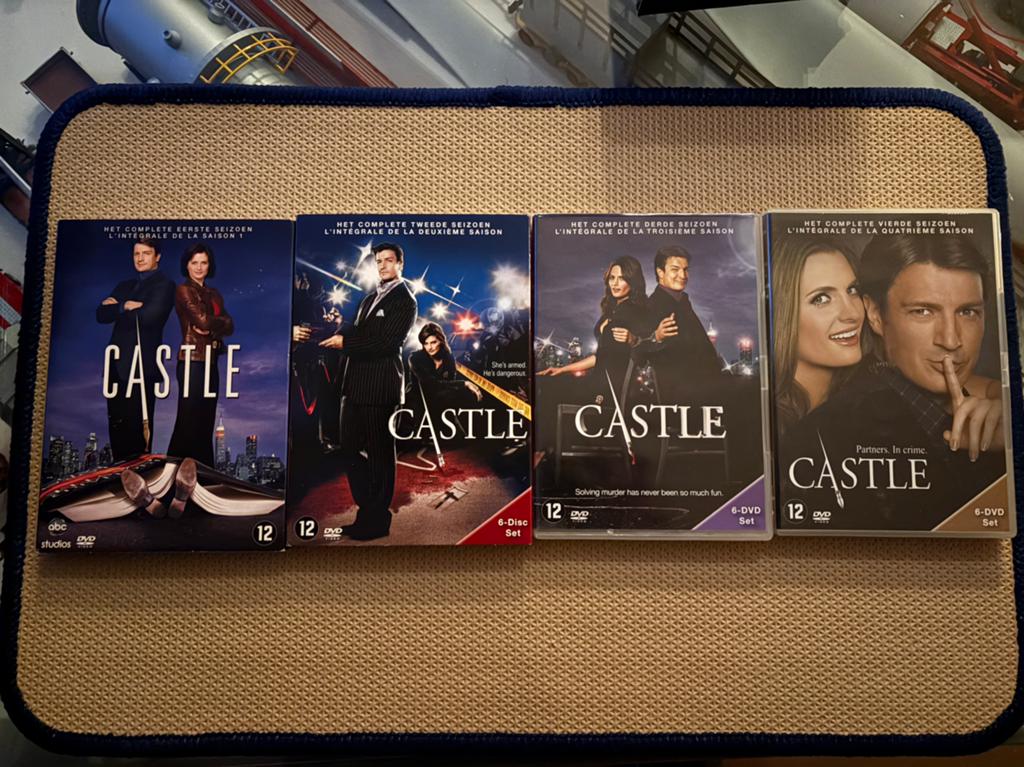 Castle vier seizoenen dvd, Vanaf 12 jaar, Ophalen of Verzenden, Zo goed als nieuw, Actie en Avontuur