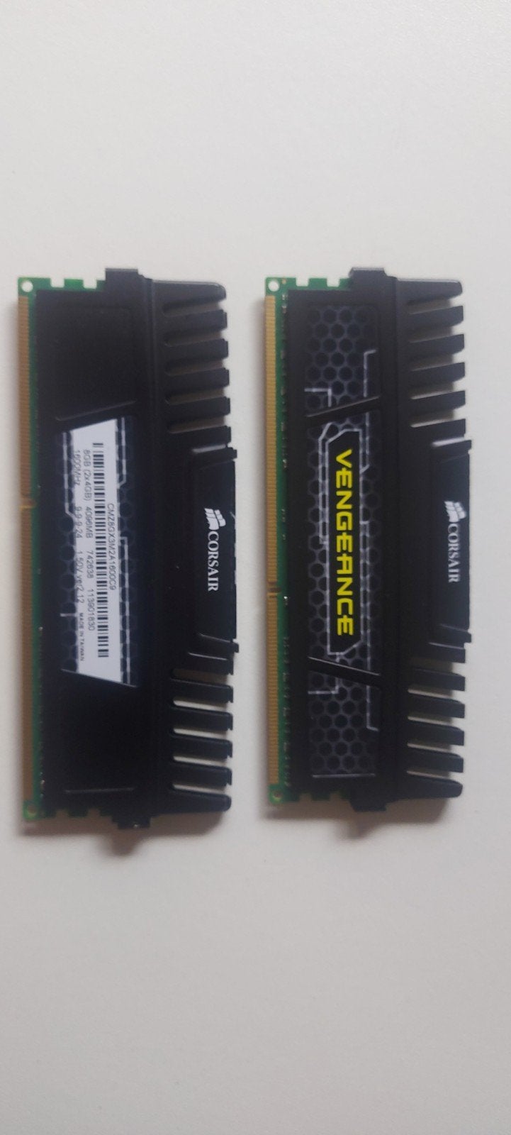 Corsair Vengeance 8GB (2x4GB) DDR3 1600MHz RAM, Computers en Software, RAM geheugen, Gebruikt, 8 GB, DDR3, Ophalen of Verzenden