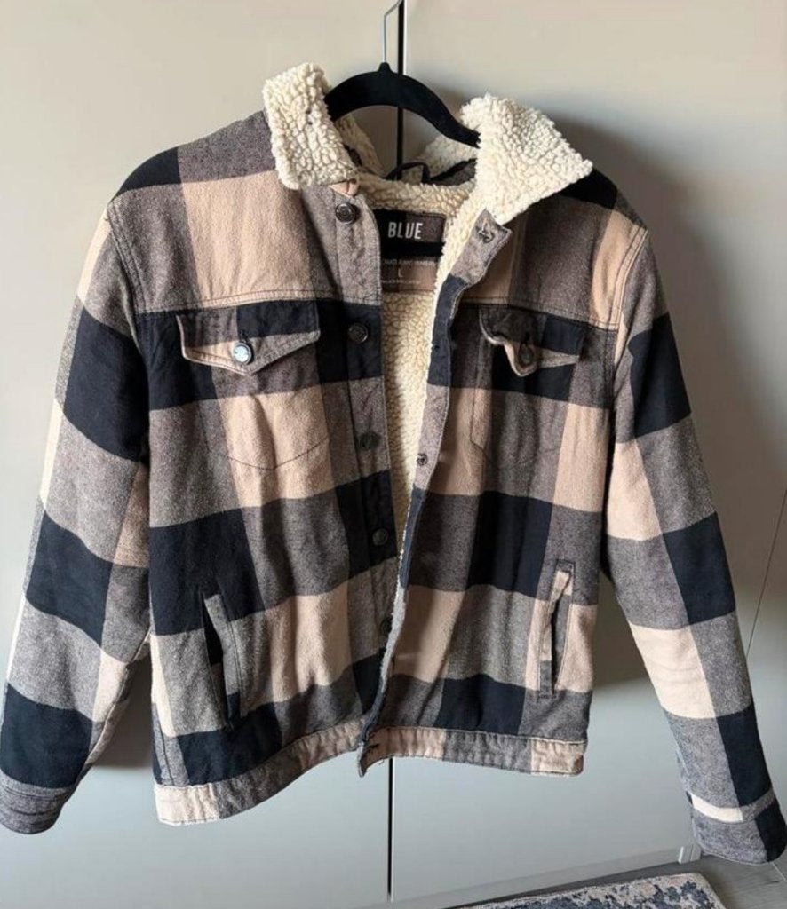 Stoer Only & Sons heren jack met teddy voering - Maat L, Ophalen, Maat 52/54 (L), Overige kleuren, Zo goed als nieuw