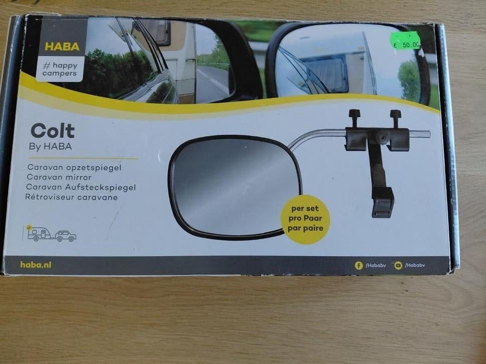 Colt Caravan Opzetspiegel - Vlak Glas, Ophalen of Verzenden, Nieuw