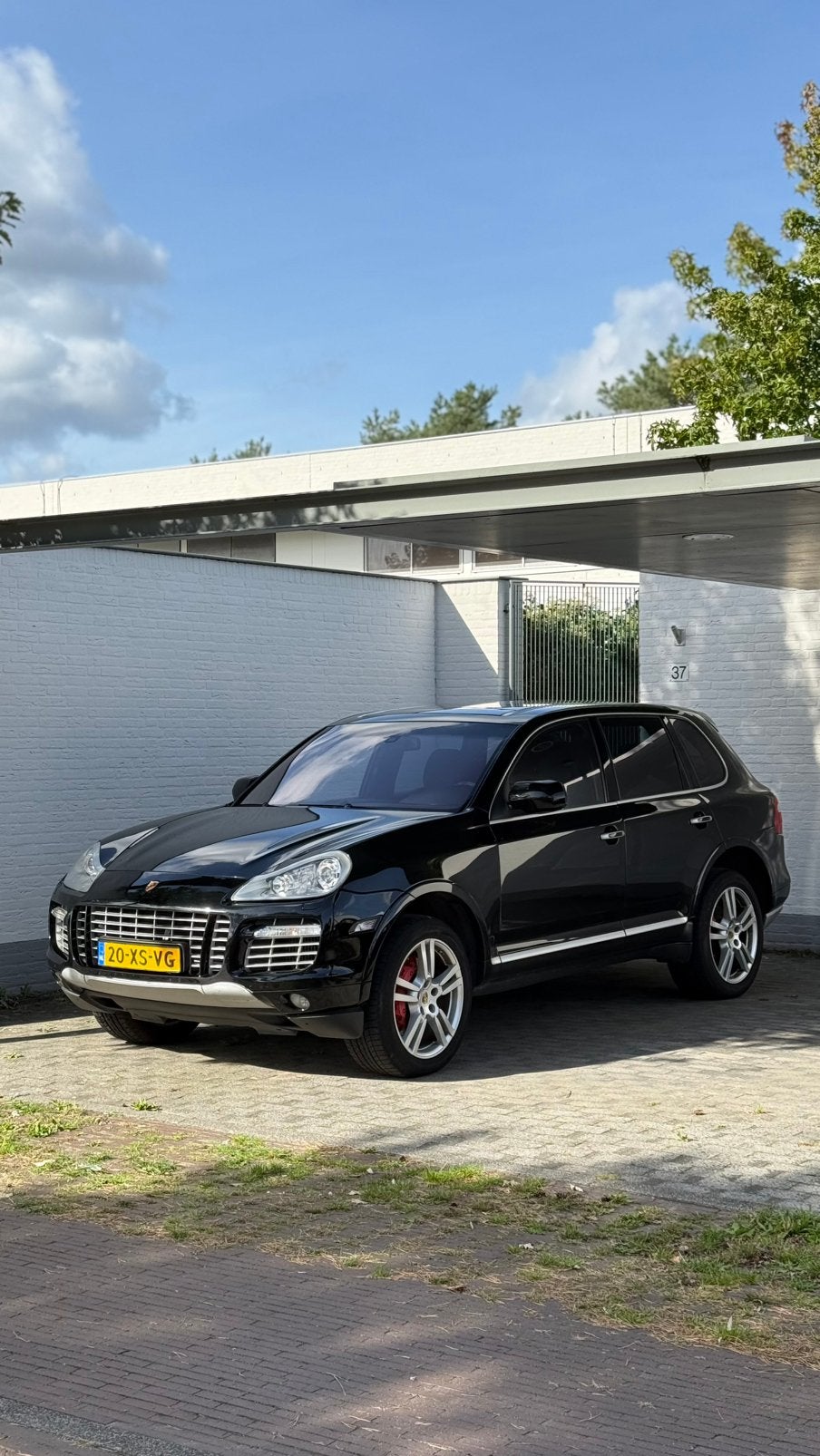 Porsche Cayenne 4.8 Turbo Tiptronic S 2007 Zwart, Auto's, Automaat, Cayenne, 8 cilinders, 501 pk