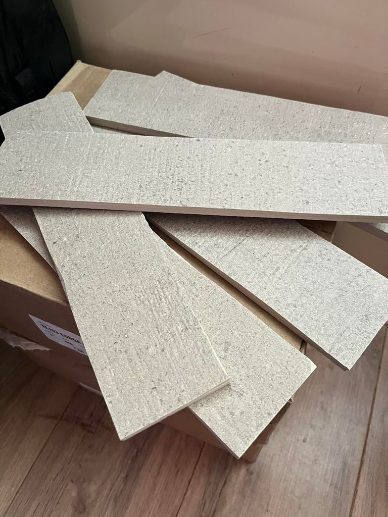 Twee doosjes tegels over, Ophalen, Minder dan 20 cm, Zo goed als nieuw, Minder dan 5 m²