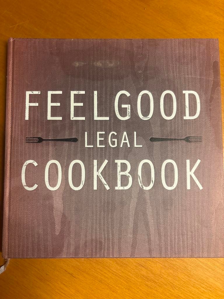 Feelgood Legal Cookbook - Recepten en Juridisch Advies, Boeken, Kookboeken, Ophalen of Verzenden, Zo goed als nieuw, Overige gebieden