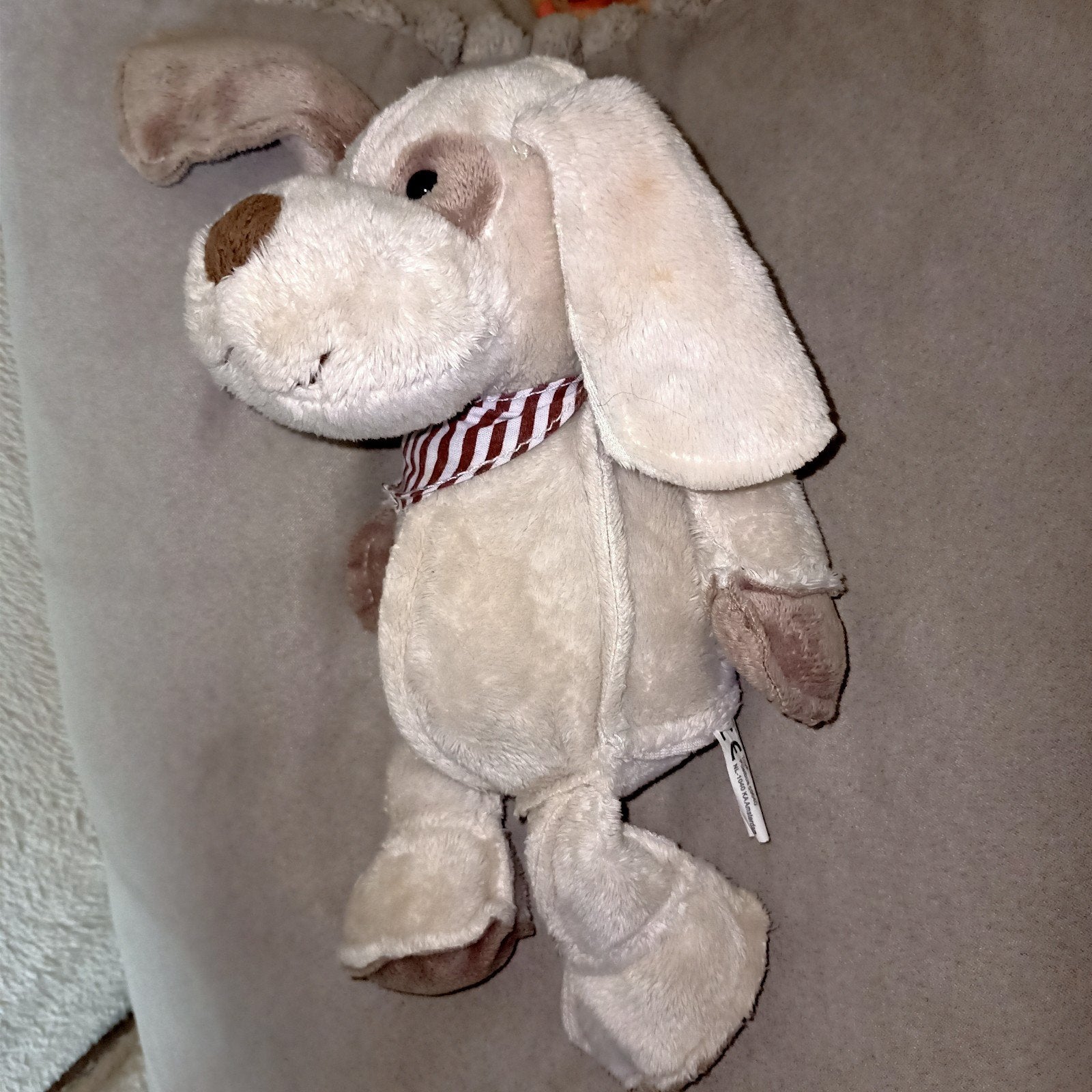 Toys beige bruine hond., Overige merken, Wasbaar, Zo goed als nieuw, Middelgroot (20 tot 80 cm)