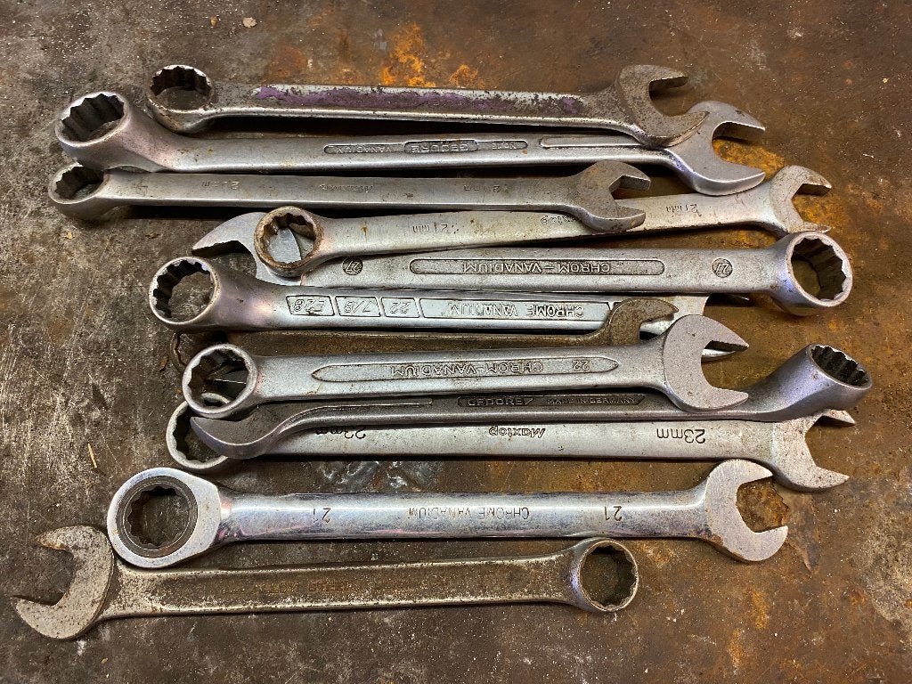 partij handgereedschap, Ophalen, Gebruikt, Gereedschapsset