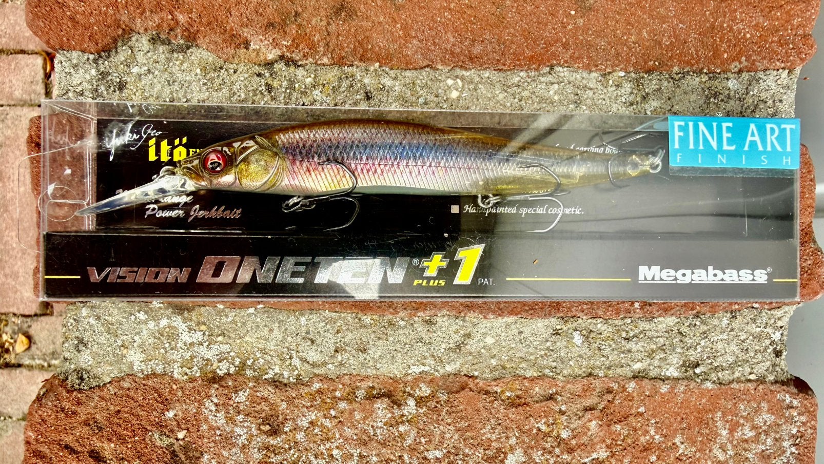 Megabass Oneten +1 Ghost Kawamutsu FA NIEUW, Watersport en Boten, Hengelsport | Roofvissen, Ophalen, Nieuw, Overige typen