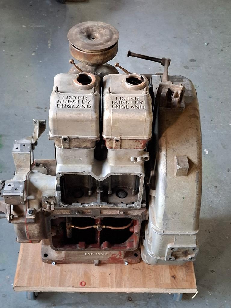 Lister dieselmotor 2 cilinder. SL2, Ophalen, Gebruikt, Dieselmotor, 1400 tot 1800 rpm
