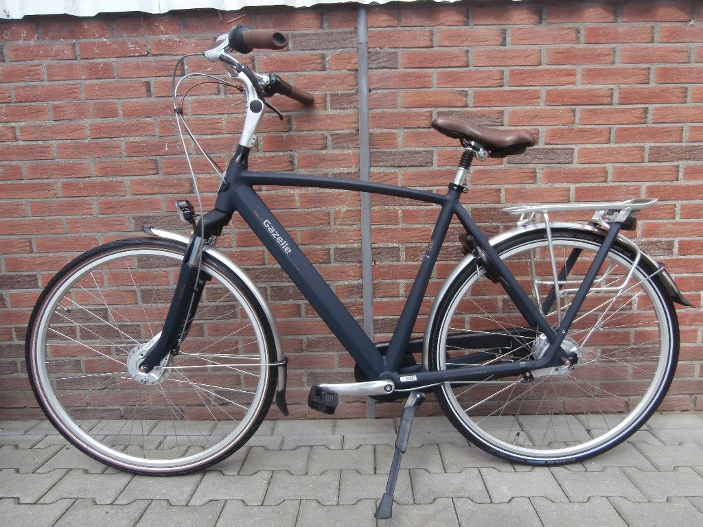 ALS NIEUWE Gazelle Orange C7+ heren 57 cm. donkerblauw, Fietsen en Brommers, Fietsen | Heren | Herenfietsen, Zo goed als nieuw