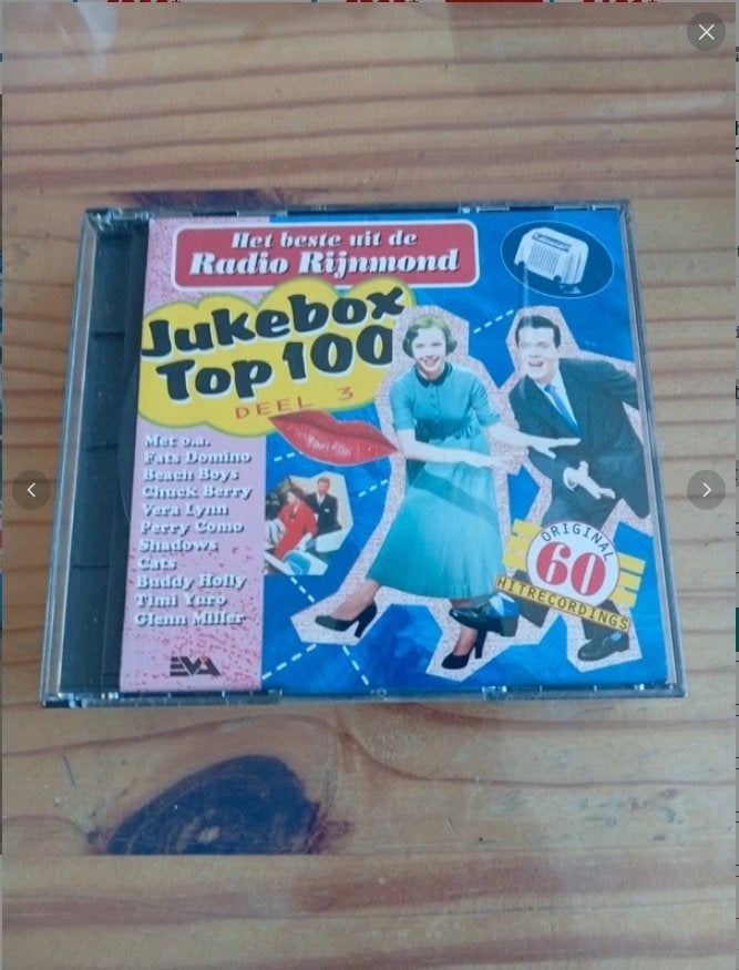 Cd box het beste uit de radio Rijnmond jukebox top 1000, Ophalen of Verzenden, Zo goed als nieuw
