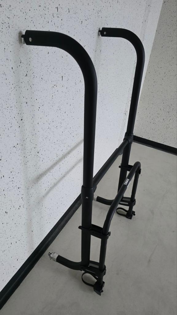 Thule Achterklepdrager voor 2 fietsen, Auto diversen, Fietsendragers, Nieuw, Fietsendrager-accessoire, 3 fietsen of meer, Ophalen
