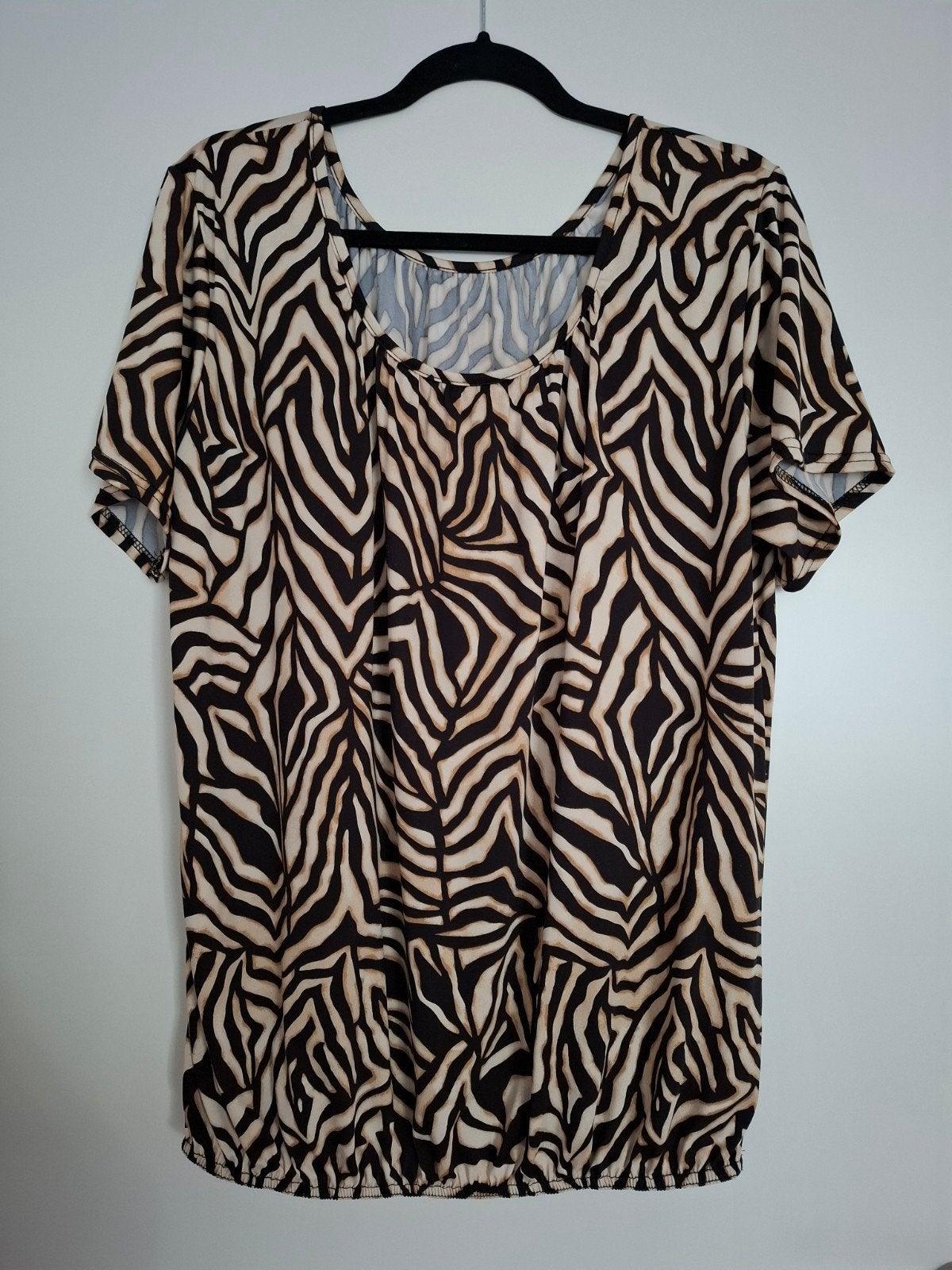 Mooie Ballon top , universele maat, Zwart, Maat 46/48 (XL) of groter, Ophalen of Verzenden, Zo goed als nieuw