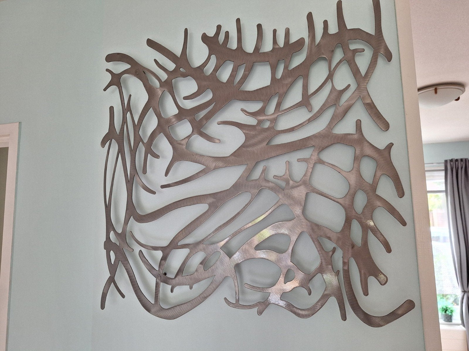 wanddecoratie 60x60 cm, Ophalen, 50 tot 75 cm, Schilderij, 50 – 75