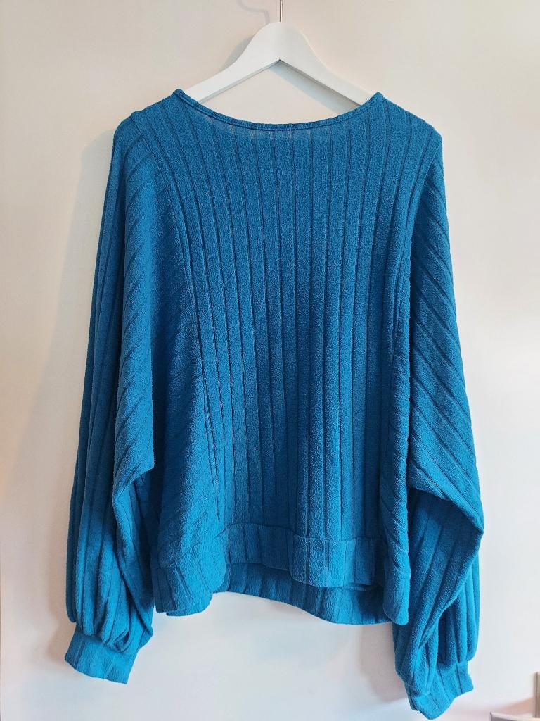 Blauwe trui XL, Ophalen of Verzenden, Zo goed als nieuw, Maat 46/48 (XL) of groter, Blauw
