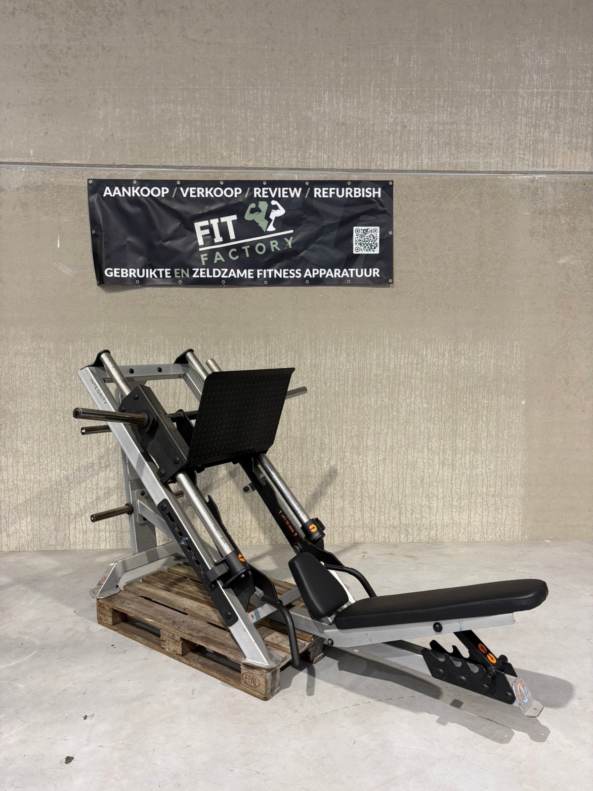 Integrity leg press, Sport en Fitness, Fitnessmaterialen, Ophalen of Verzenden, Zo goed als nieuw, Overige typen