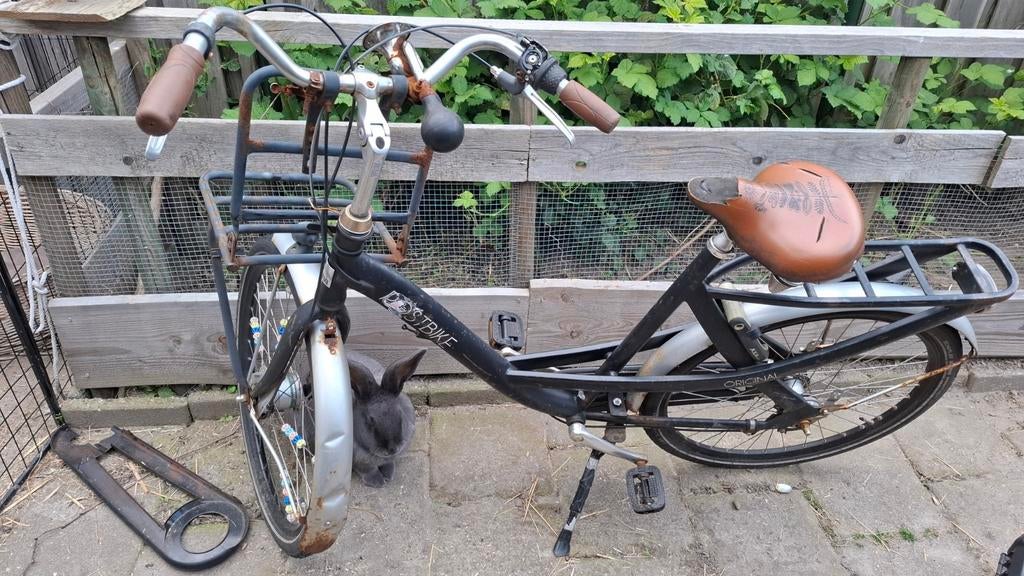 Degelijke Postbike met anti-lekbanden, opknapper, Fietsen en Brommers, Ophalen, Gebruikt, Overige merken