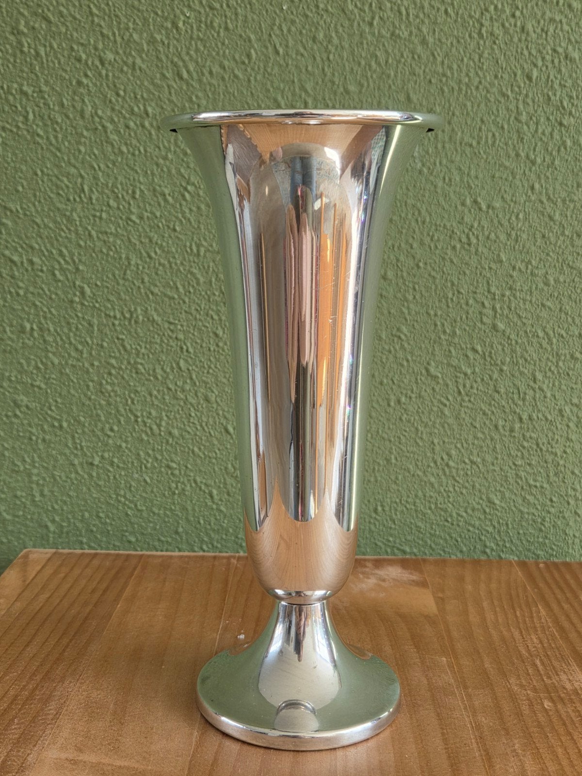 Verzilverd vaasje 90%, Antiek en Kunst, Ophalen of Verzenden, Zilver