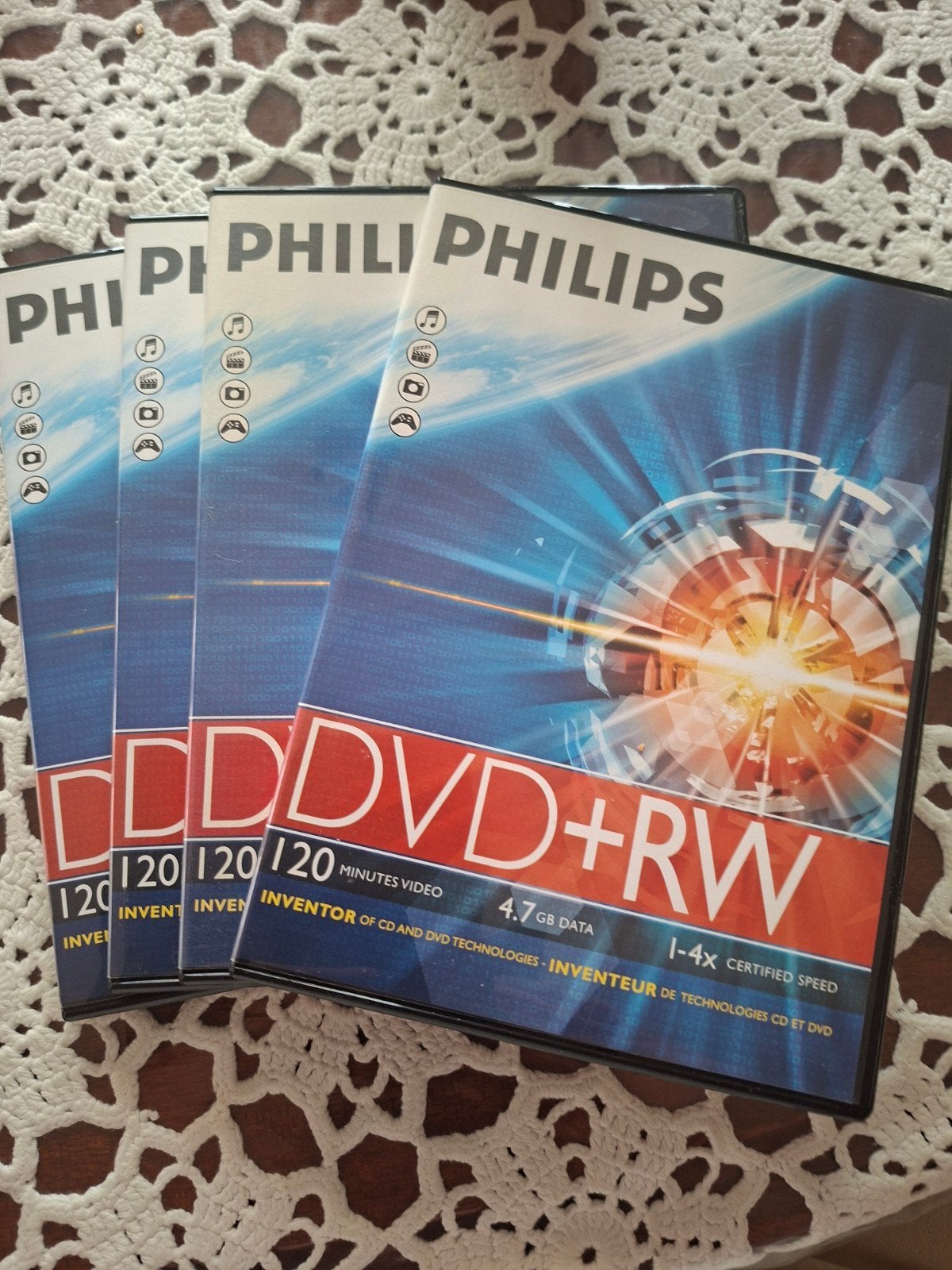 Philips DVD+RW DW4S4T05F/10, Ophalen of Verzenden, Nieuw, Dvd, Philips