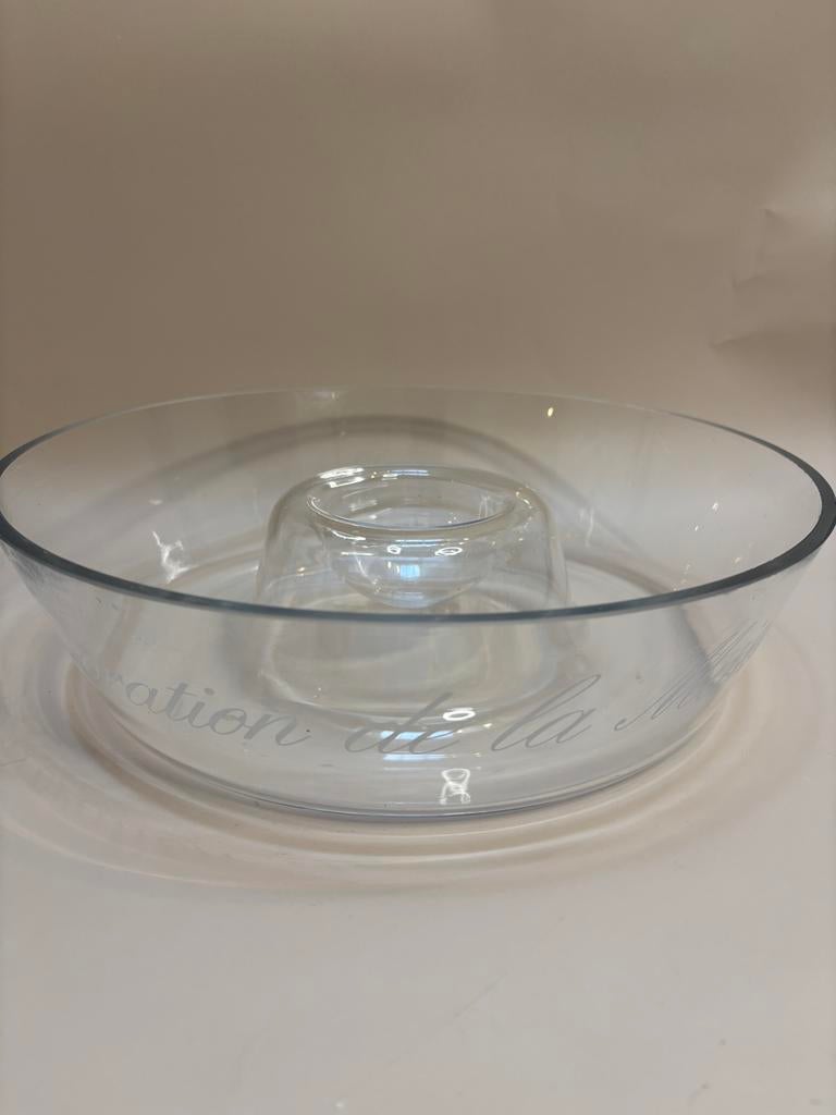 Riviera Maison schaal "Decoration De La Maison", Schaal, Rond, Ophalen of Verzenden, Glas