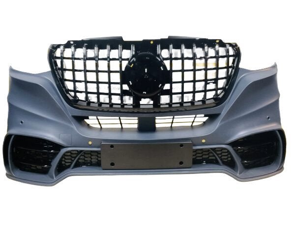 Bumper Mercedes Sprinter W907 AMG 2018-2024 Voorbumper, Auto-onderdelen, Gebruikt, Mercedes-Benz AG, Mercedes-Benz, Ophalen of Verzenden