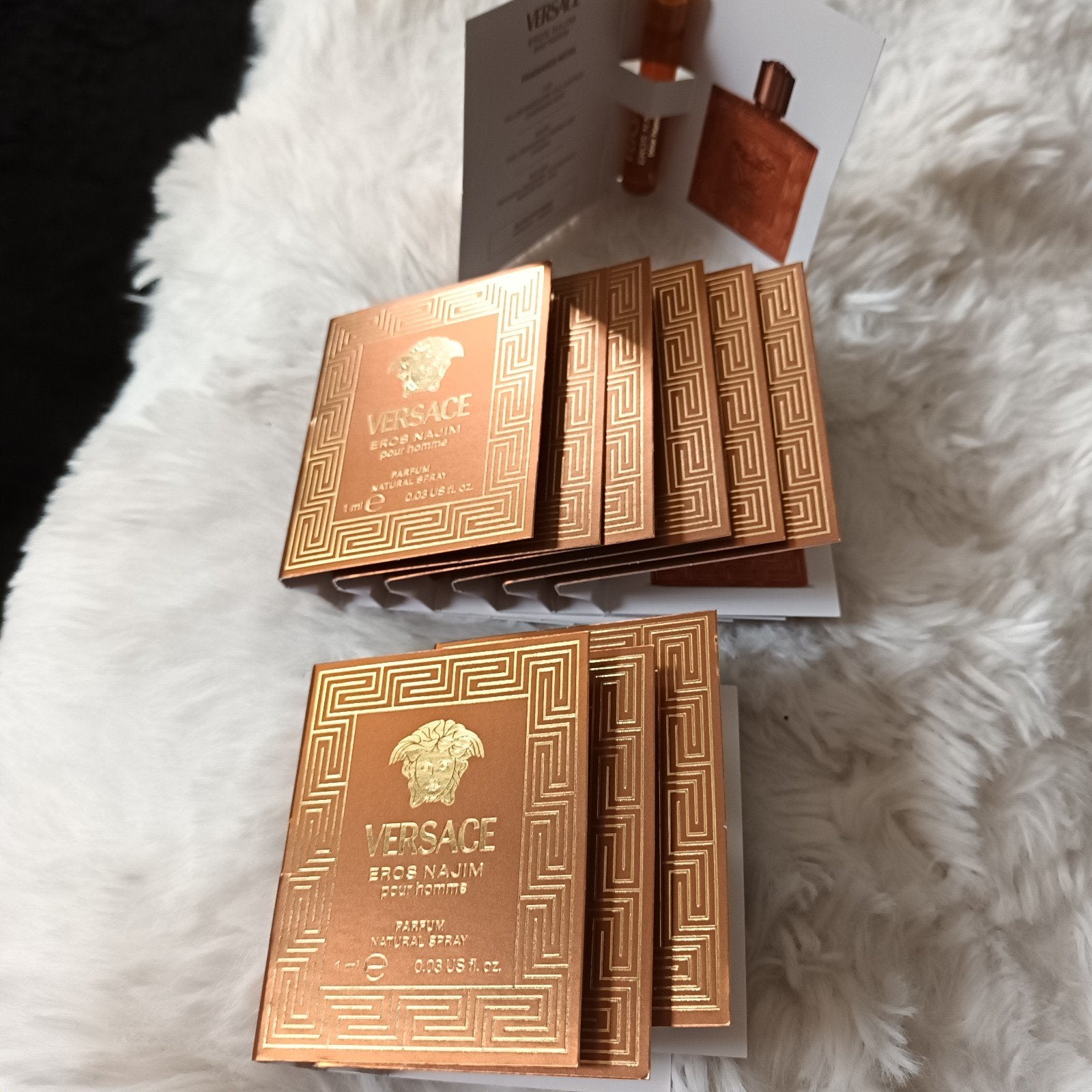 VERSACE EROS najim heren proefjes...10 stuks..nieuw, Sieraden, Tassen en Uiterlijk, Uiterlijk | Parfum, Ophalen of Verzenden, Nieuw