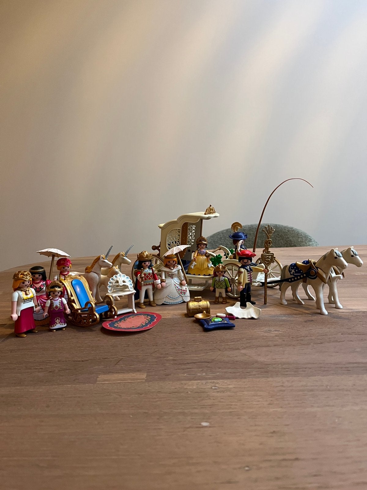 Playmobil Koninklijke koets 4258 en extra’s, Gebruikt, Complete set, Voertuig, Ophalen of Verzenden