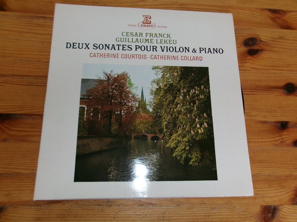 Cesar Franck - Guillaume Lekeu - Courtois / Collard, LP, Ophalen of Verzenden, 12 inch, Kamermuziek