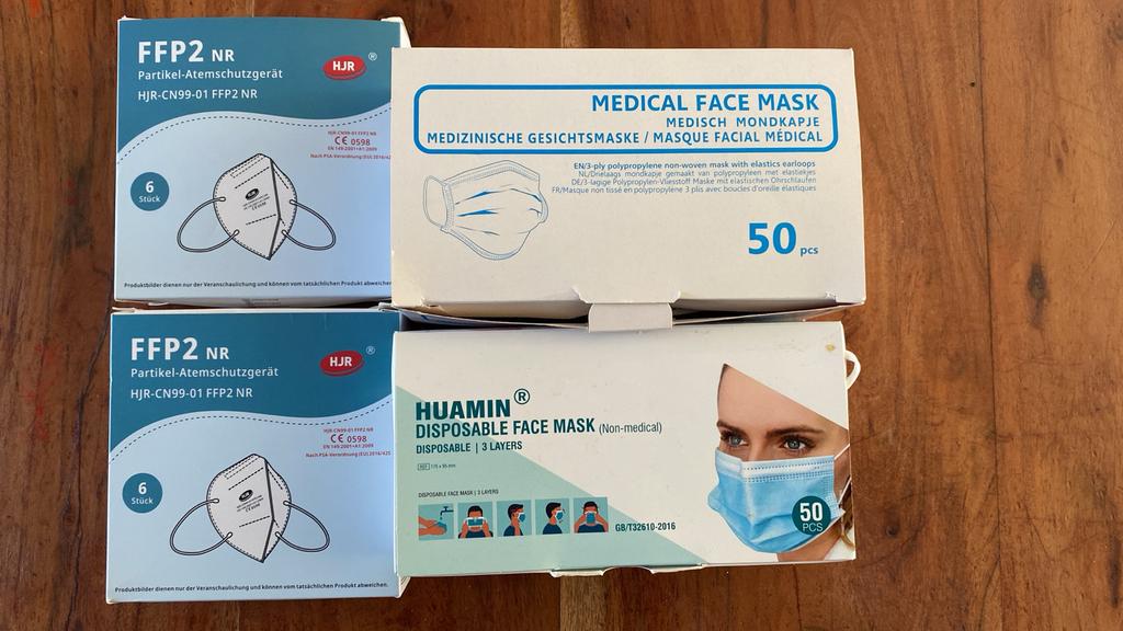 Mondkapjes mondmaskers medical face mask disposable, Ophalen, Nieuw