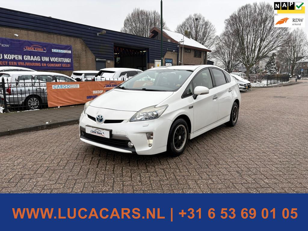 Toyota Prius 1.8 Plug-in Dynamic Business, Auto's, Toyota, Euro 5, Gebruikt, Wit, Prius