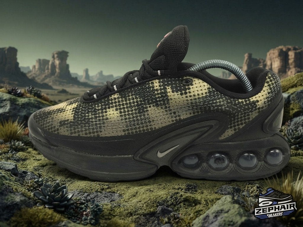 Nike Air Max DN 'Olive Aura Camo' EU42.5 2024, Colosseum 1, 1213 NL Hilversum, Nederland, Zwart, Nike, Ophalen of Verzenden
